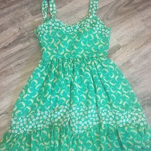 Lauren Conrad Floral Flutter Dress